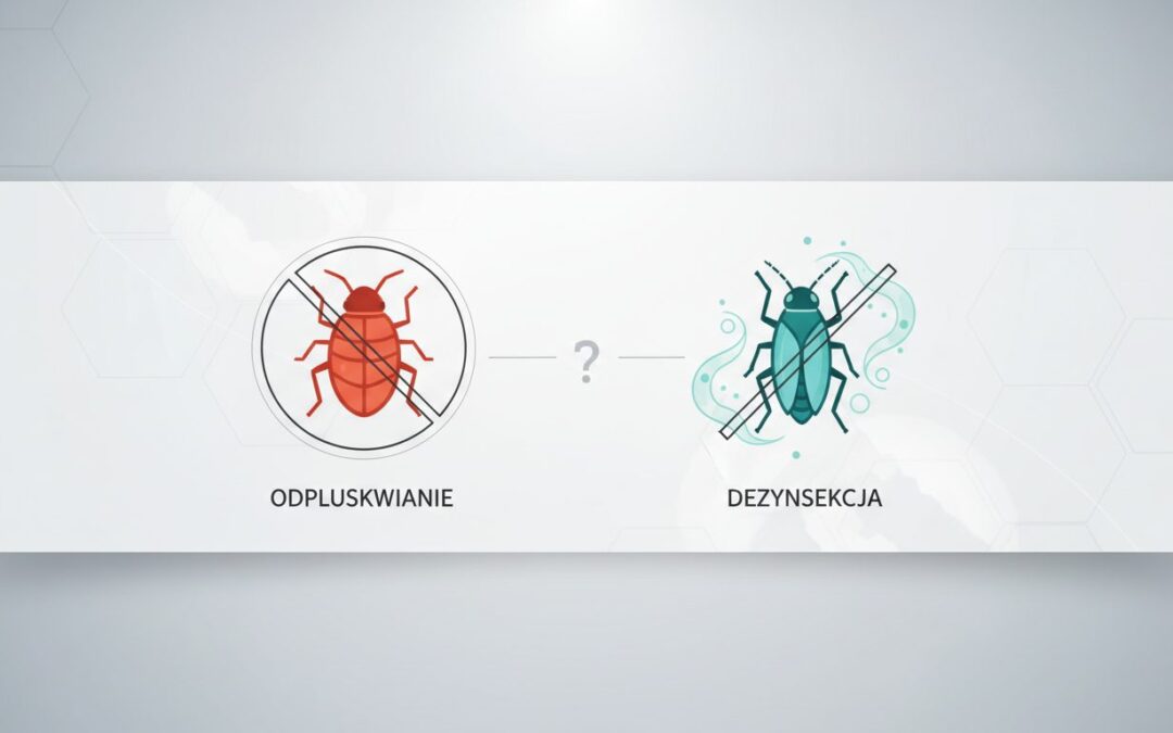 Odpluskwianie vs dezynsekcja – czym się różnią?